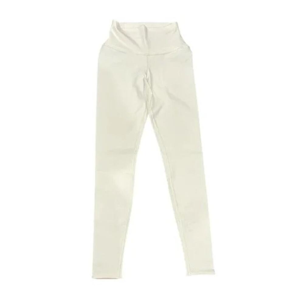ALO Yoga High-Waist Leggings in Cream - Picture 7 of 10